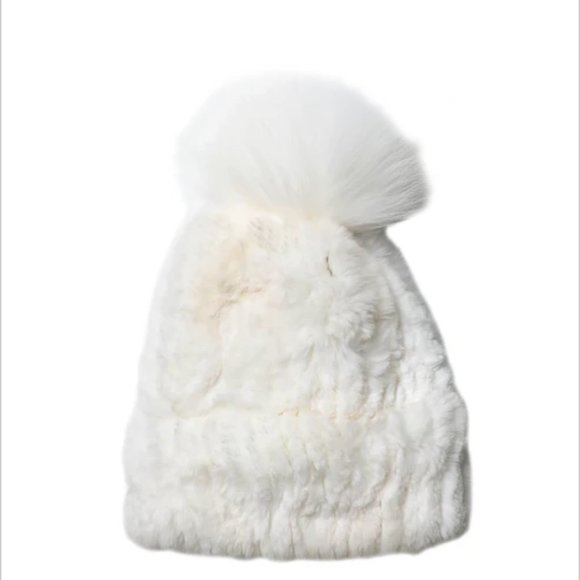 White Fur Hat - Picture 1 of 1